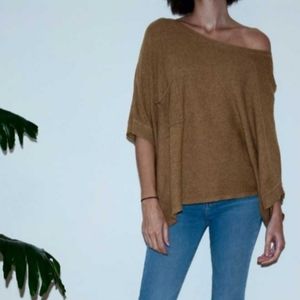 Sweater almost poncho